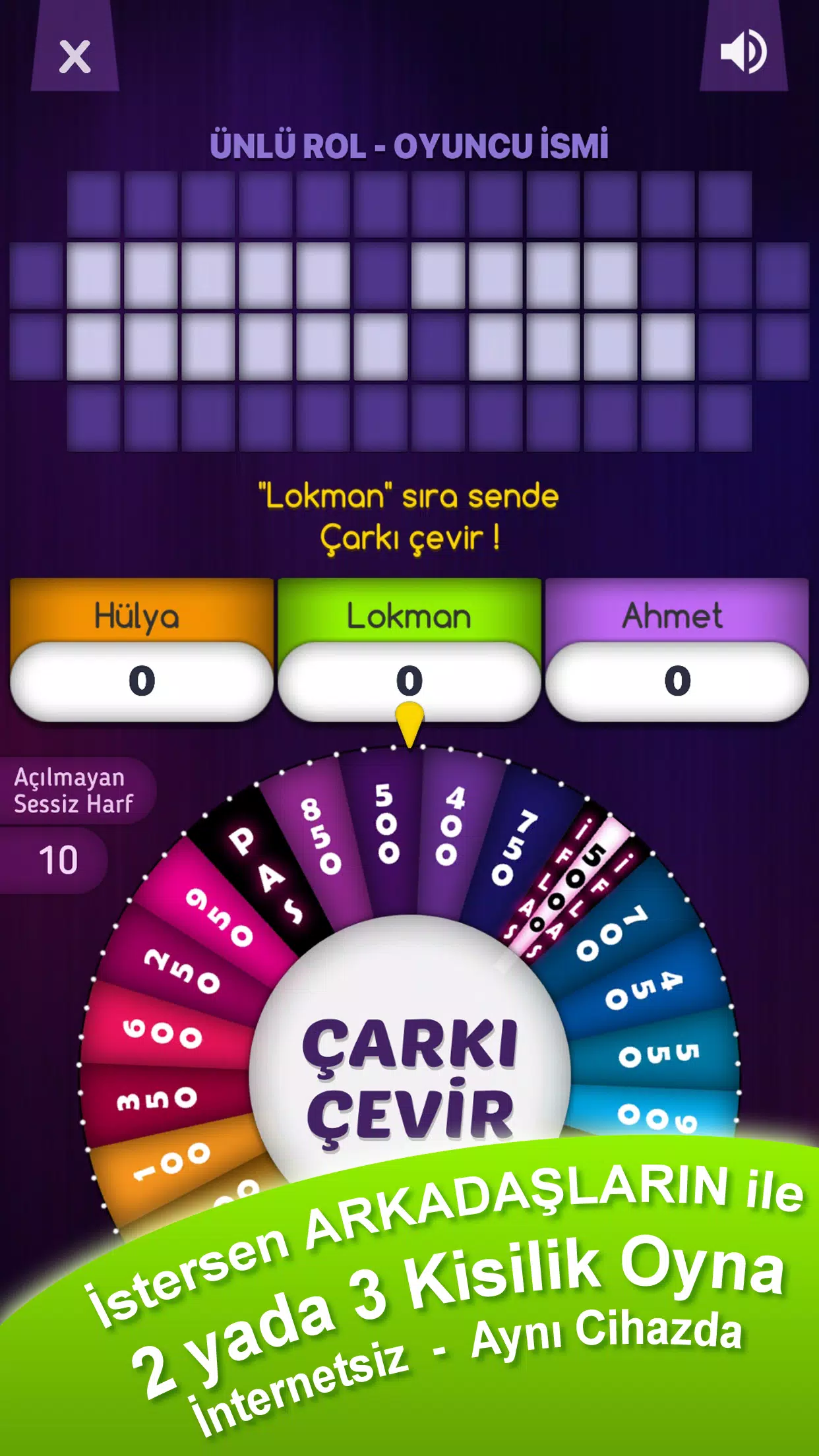 Çarkıfelek Mobil - Zarf Seç Screenshot 2