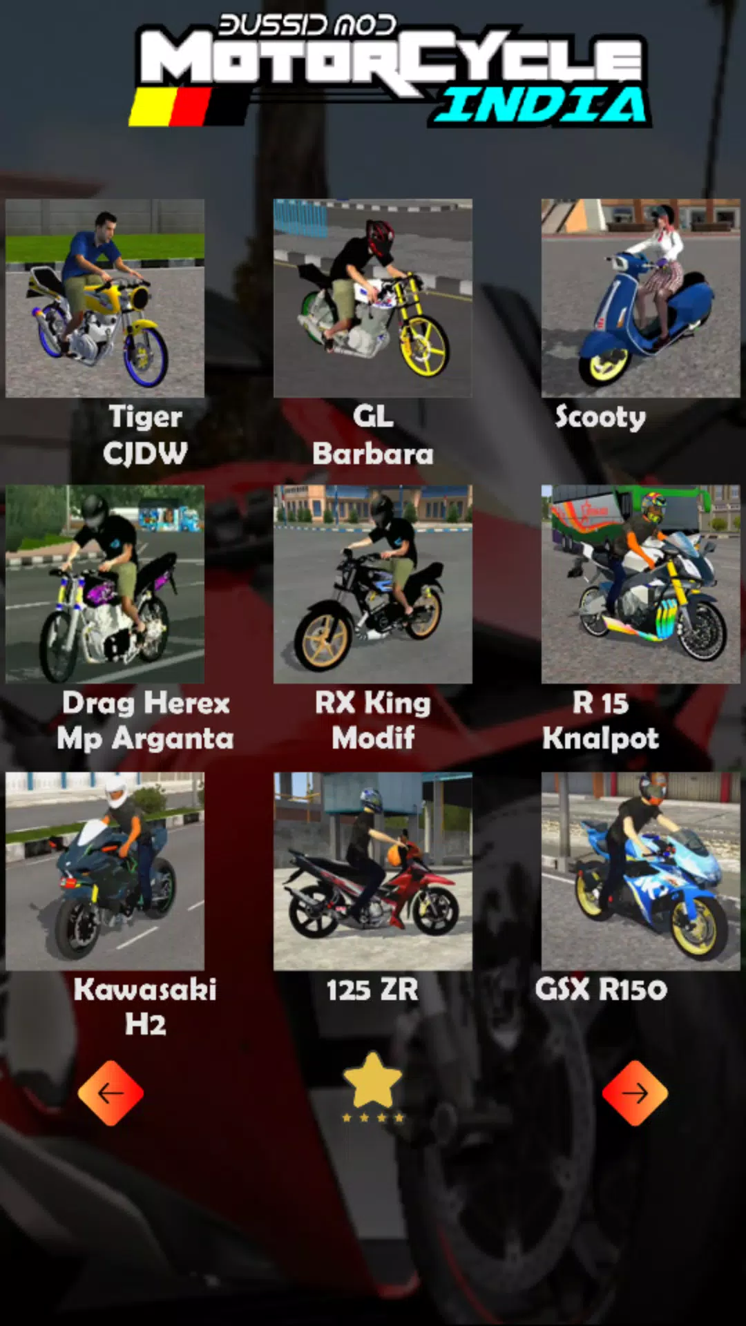 Bussid Mod Motorcycle India 스크린샷 4
