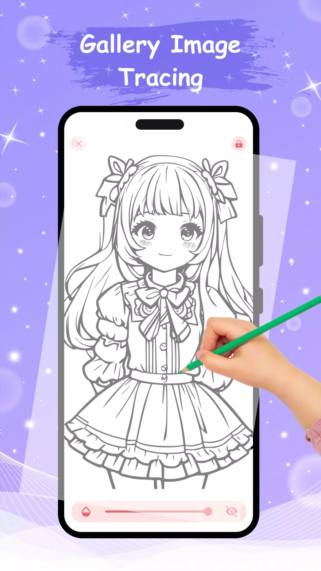 Trace and Sketch Anime Photo Screenshot 4