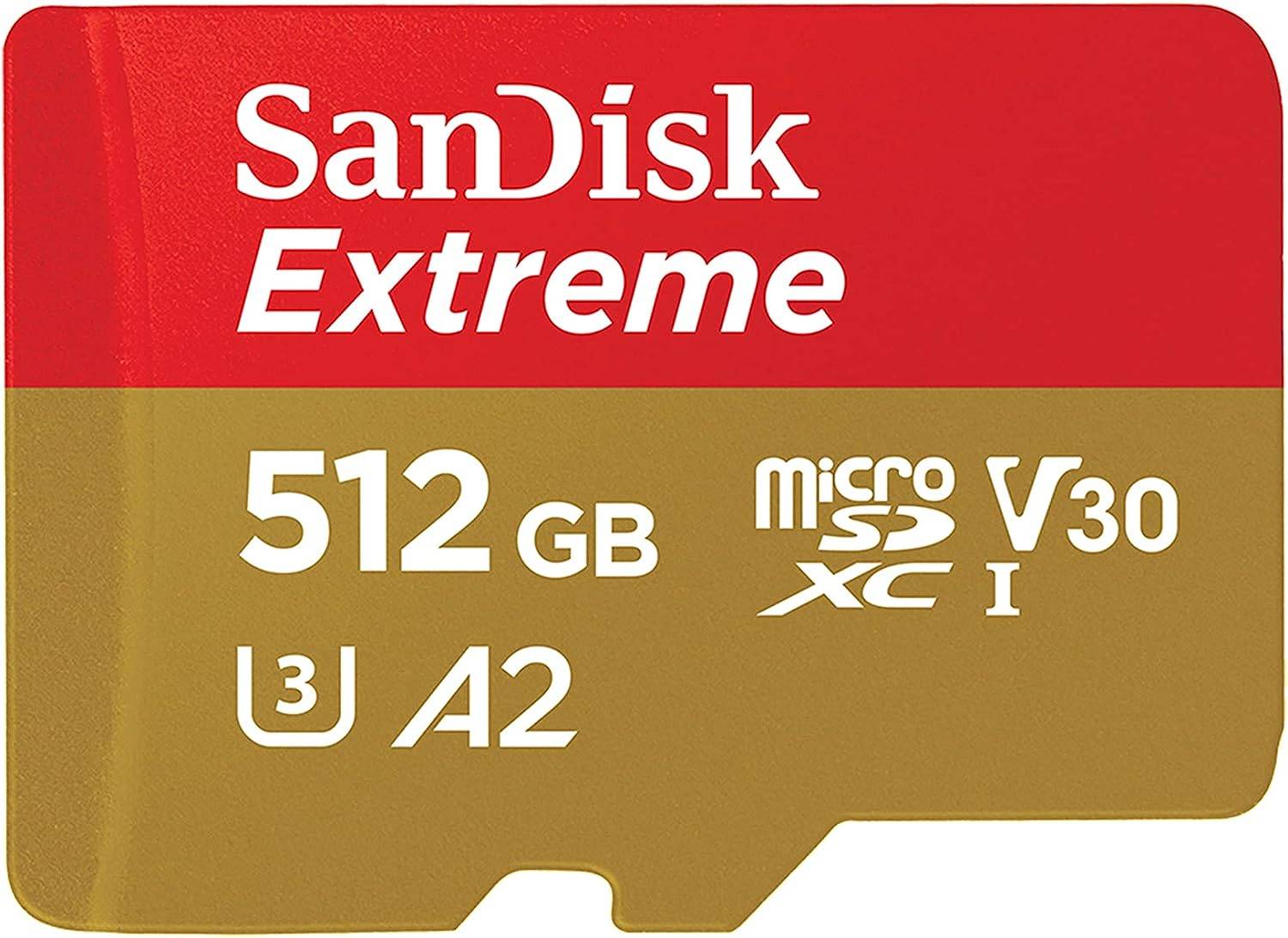 SanDisk 512GB Extreme microSDXC Card