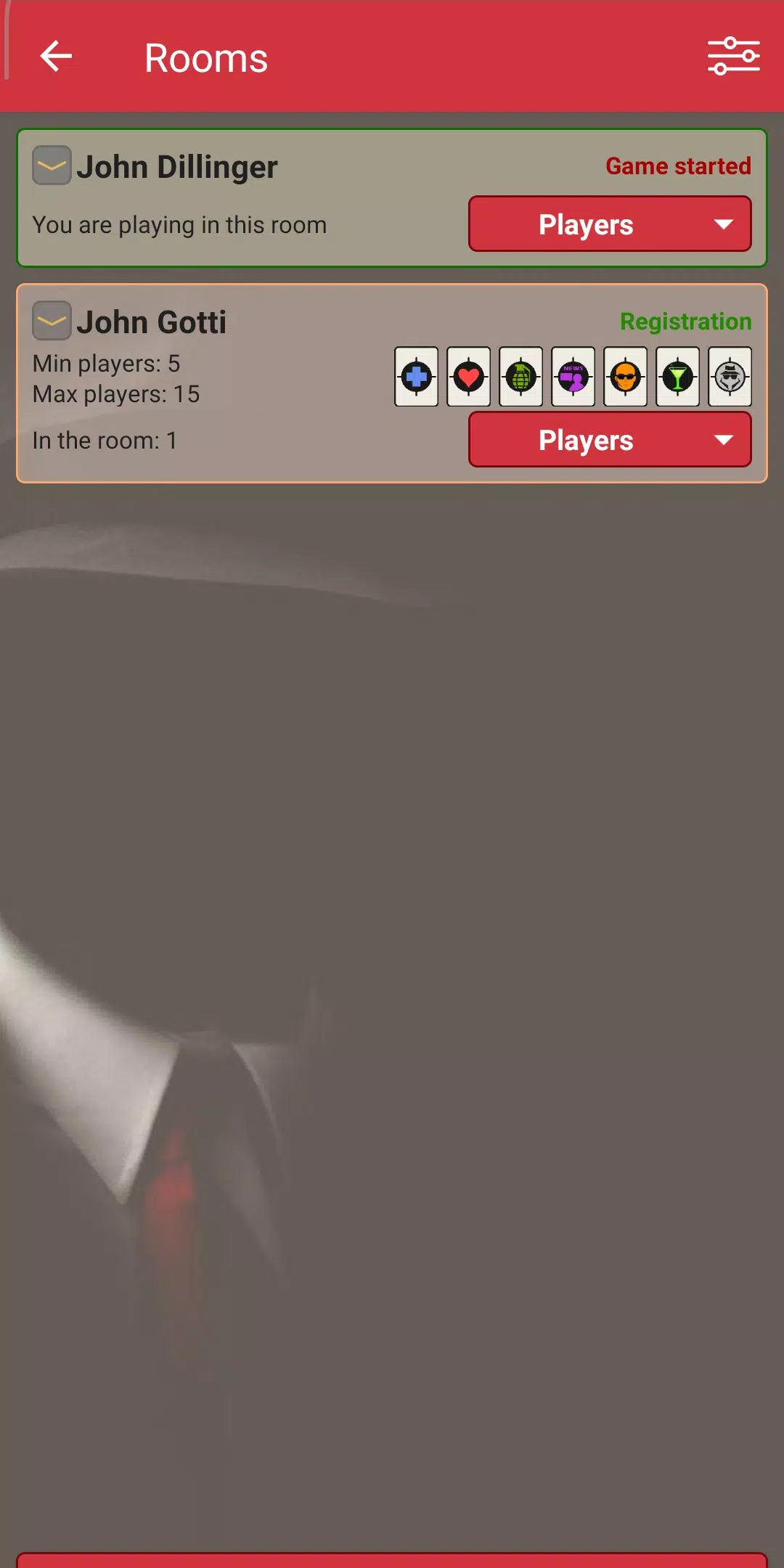 Mafia online Capture d'écran 3