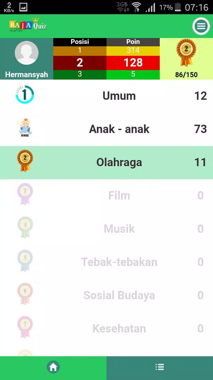 RajaQuiz應用截圖第3張