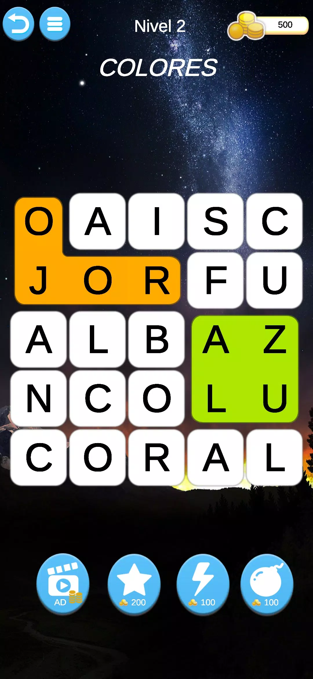 Juego Mental Palabras Capture d'écran 3