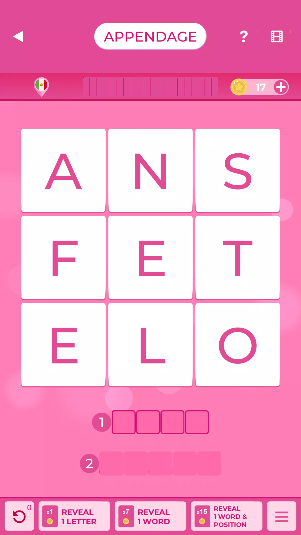 PINK WORD BRAIN Capture d'écran 1