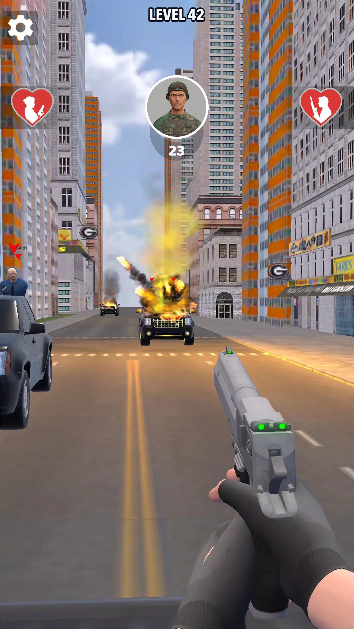 Mr and Mrs Shooter: City Hunt应用截图第3张