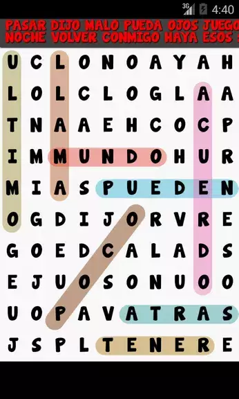 Word Search multilingual Tangkapan skrin 4