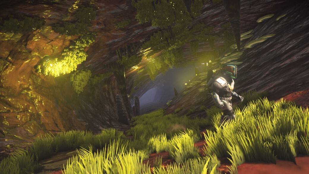 Aktualisierte Beleuchtung No Mans Himmel