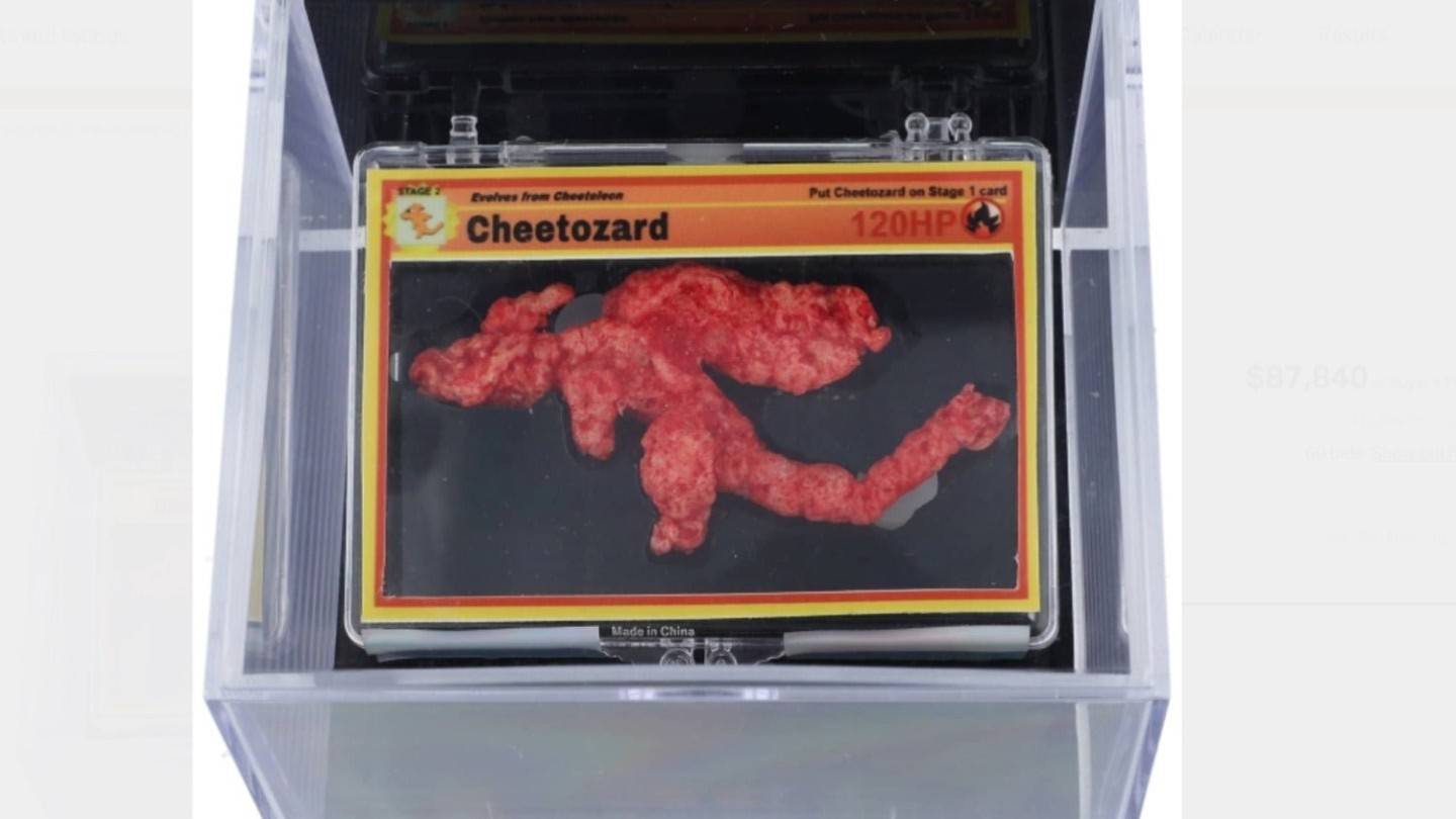 Charizard-Shaped Cheetos Chip Sells for $87,840 at Auction