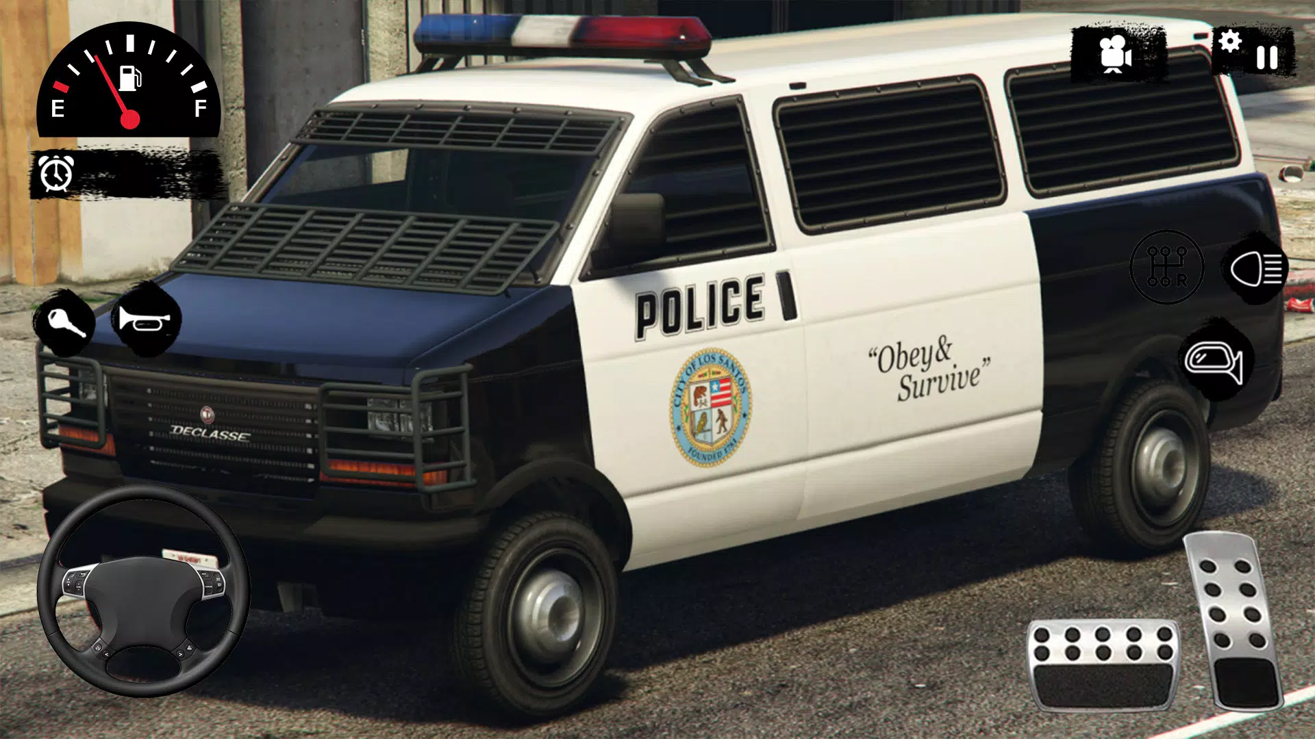 Offroad Police Truck Drive 3D Screenshot 4