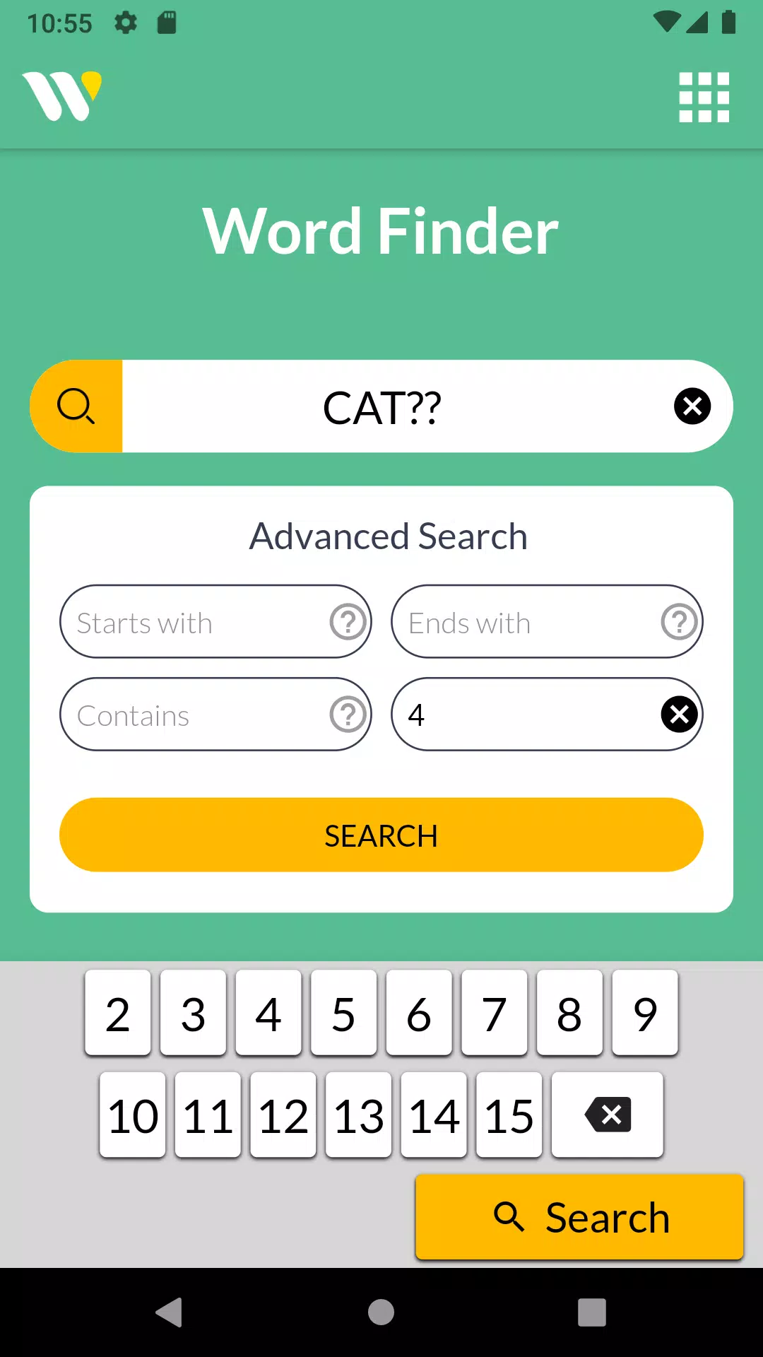 Wordfinder by WordTips Captura de tela 4