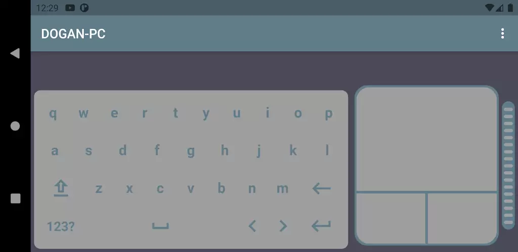 Wifi Keyboard&Mouse स्क्रीनशॉट 3