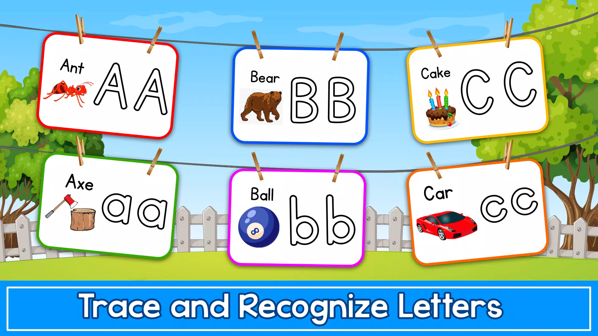 ABC Tracing Kids Learning Game Capture d'écran 3