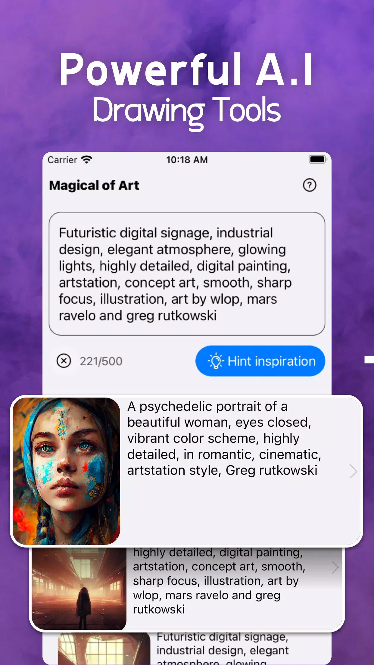 AI Generated Art Generator 스크린샷 2