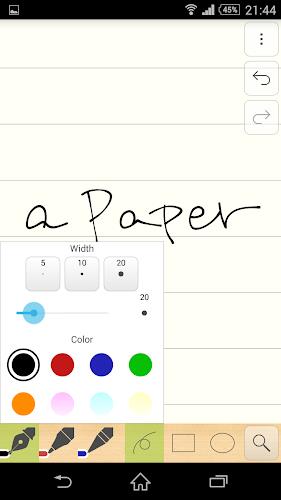 Handwriting memo a Paper スクリーンショット 1