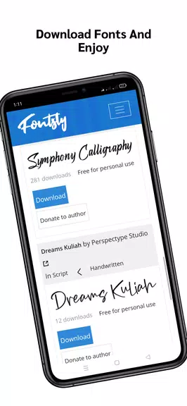 FontSpace - Fonts Installer Zrzut ekranu 3