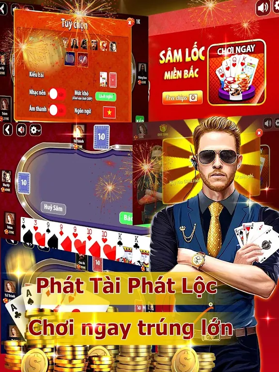 Bài sâm lốc offline - sam loc offline - xâm lốc Скриншот 4