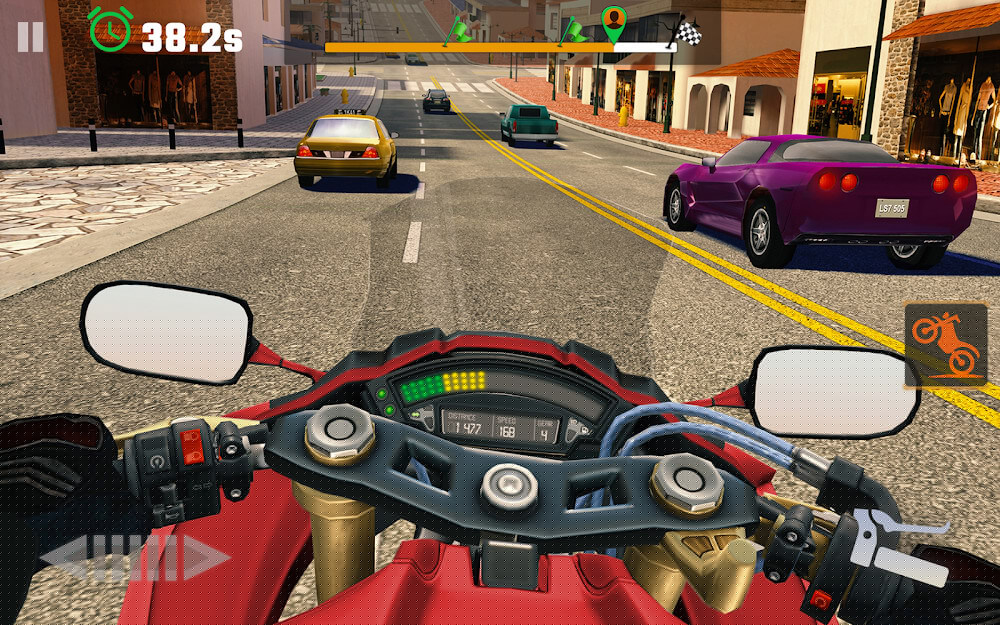 Moto Rider GO: Highway Traffic Mod Screenshot 3