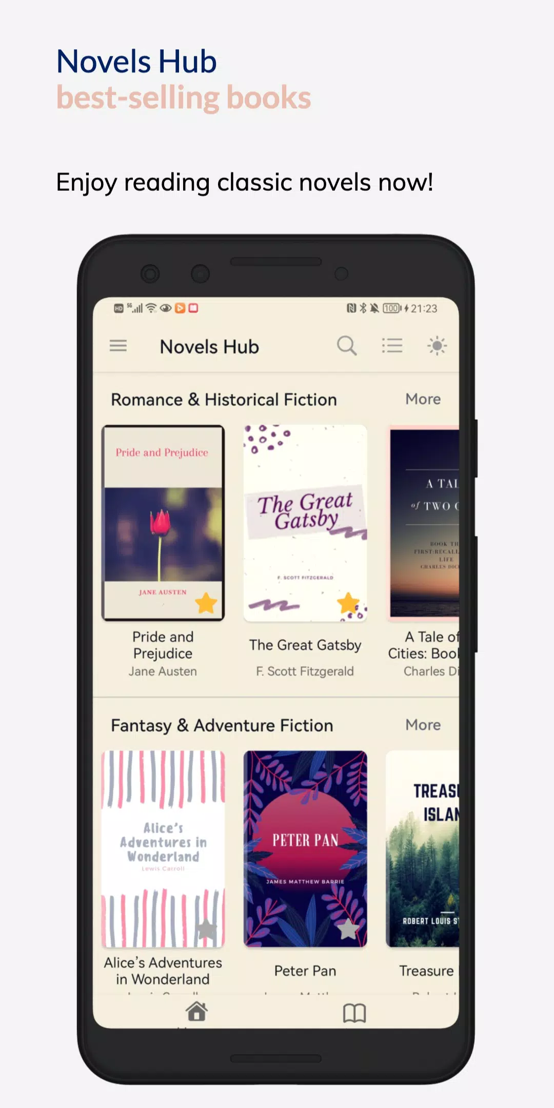 ClassicReads: Novels & Fiction應用截圖第1張
