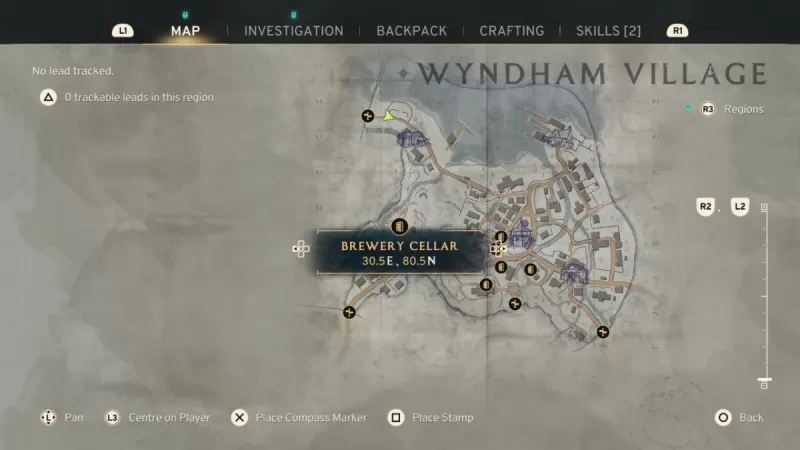 Fale com Morris em sua loja de aldeia