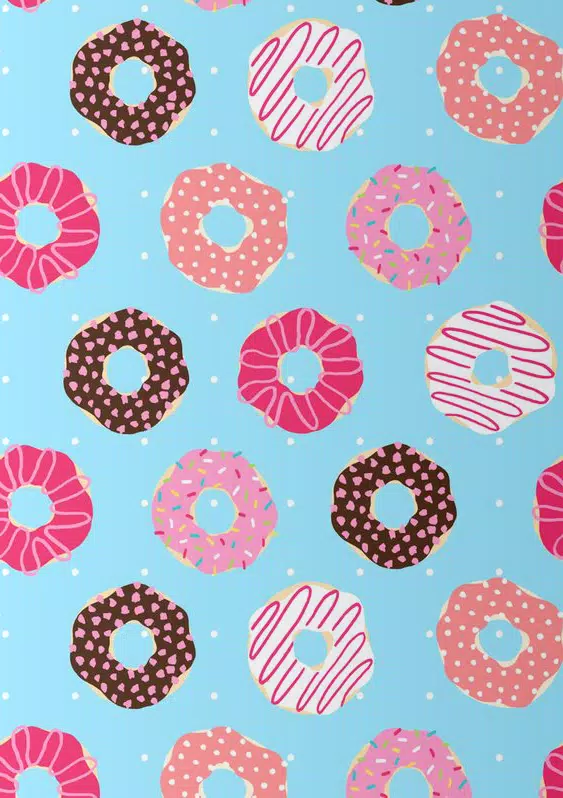 Cute Donut Wallpaper HD 4K Capture d'écran 4