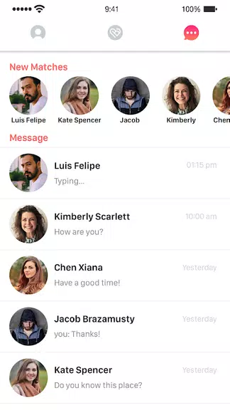 TouchME - Dating & Random Chat Screenshot 4