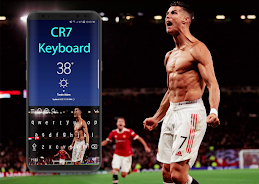Cristiano CR7 MANU Keyboard स्क्रीनशॉट 1