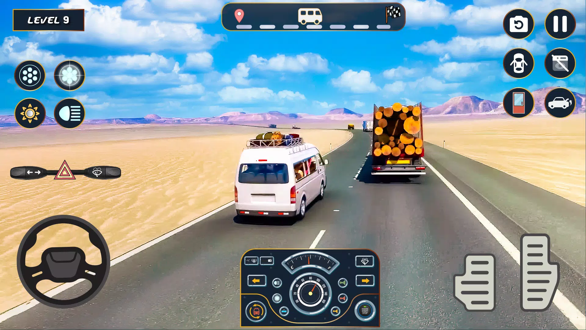 Van Simulator Dubai Van Games Captura de pantalla 3