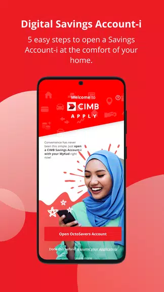 CIMB Apply ภาพหน้าจอ 1