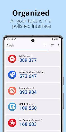 Aegis Authenticator - 2FA App应用截图第1张