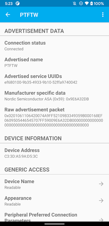 LightBlue® — Bluetooth LE应用截图第2张