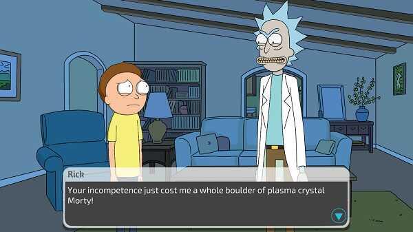 Rick and Morty A Way Back Home Capture d'écran 4