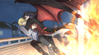 Vampire Slave: A Yaoi Visual Novel Ekran Görüntüsü 4