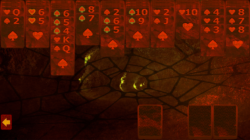 Spider(solitaire) Captura de tela 2