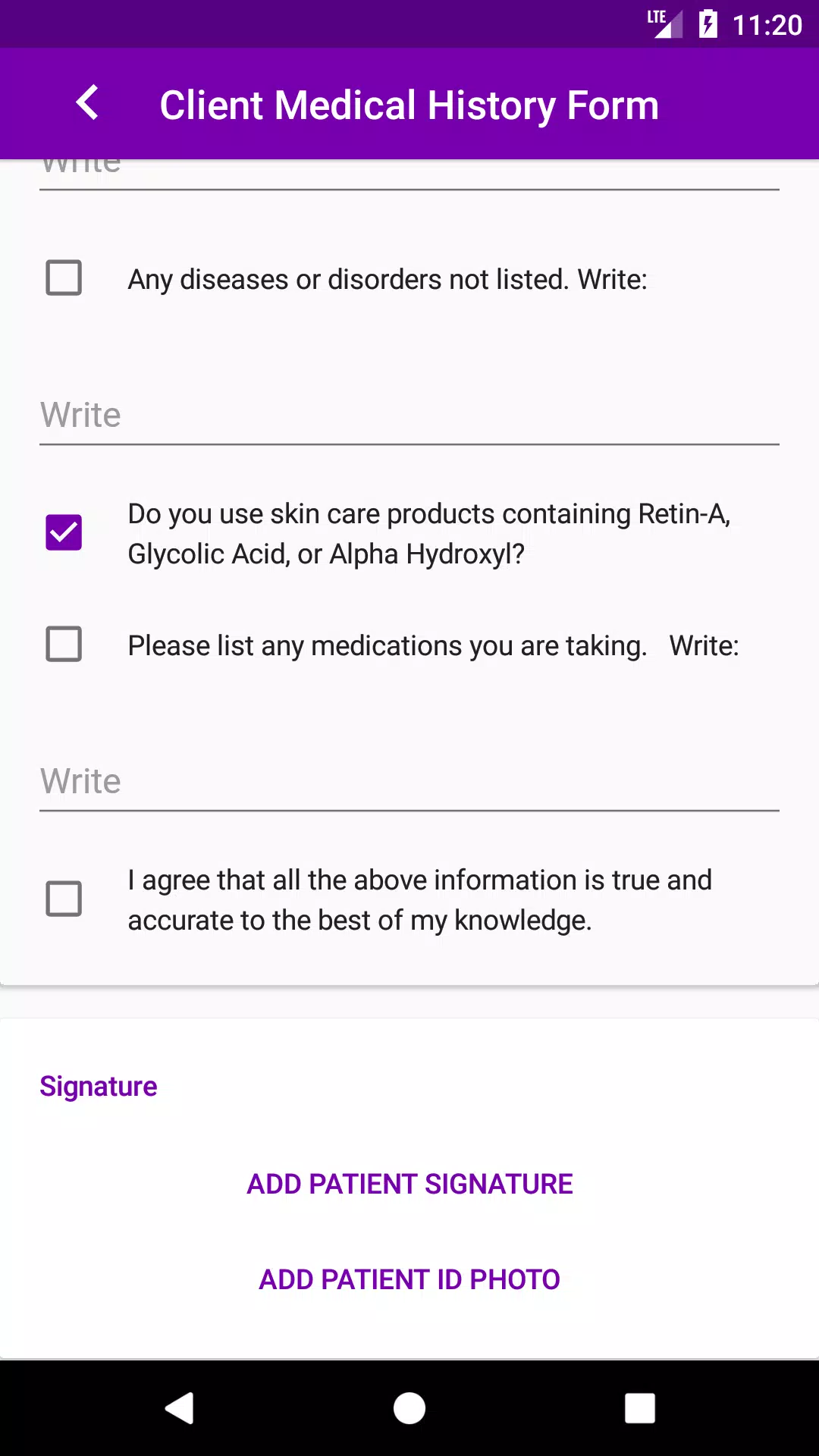 Microblading App Tangkapan skrin 4