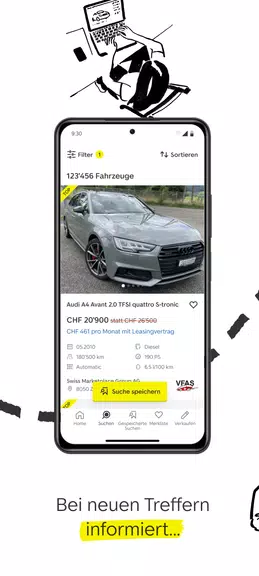 Schermata AutoScout24 Switzerland 3