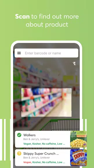 Food Scanner－Scan Halal，Gluten स्क्रीनशॉट 3
