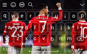 Cristiano CR7 MANU Keyboard स्क्रीनशॉट 2