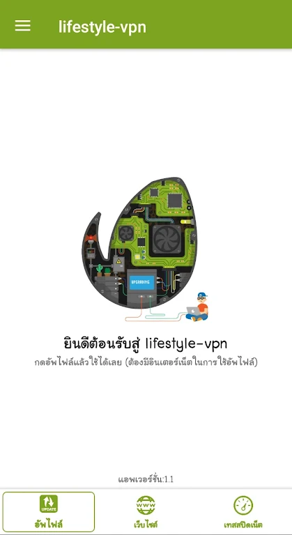 LIFESTYLE-VPN スクリーンショット 1