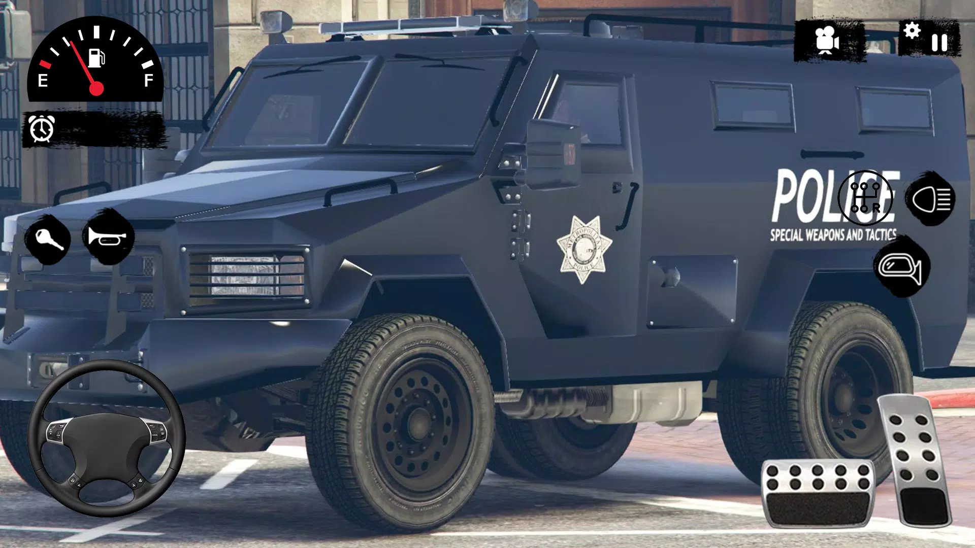 Offroad Police Truck Drive 3D Screenshot 2