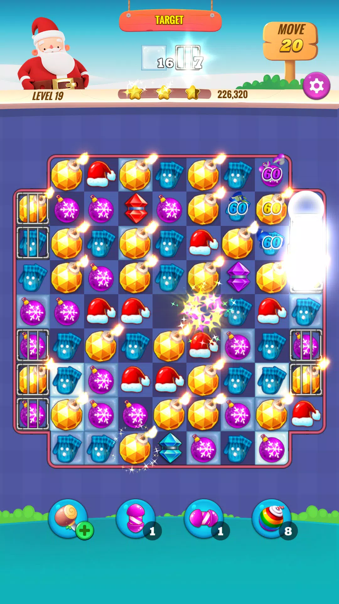 Christmas NewYear Match Game スクリーンショット 2