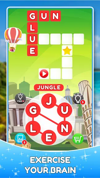 Word Travels Crossword Puzzle應用截圖第3張