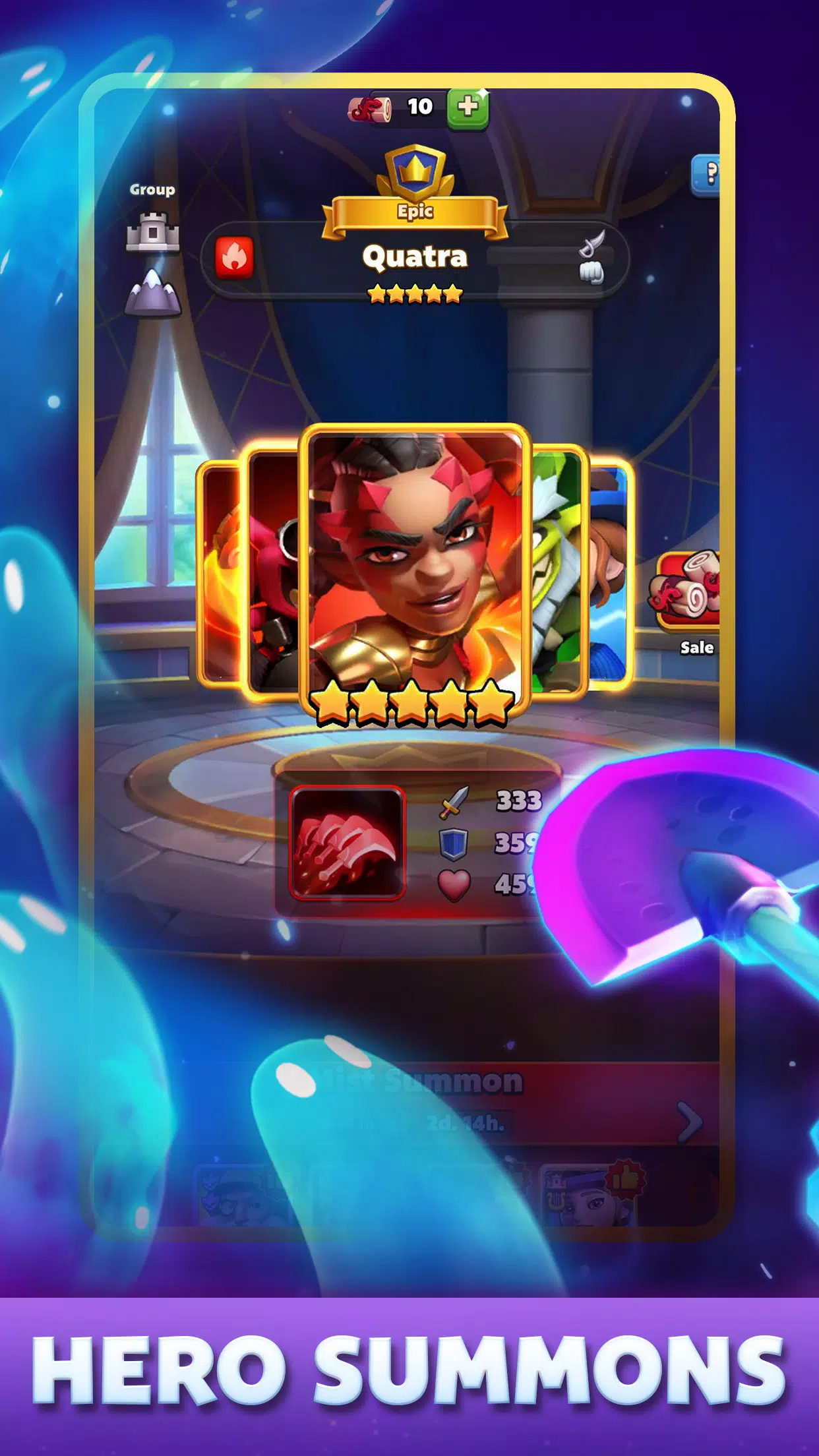 Puzzle Breakers: Match 3 RPG Captura de pantalla 4