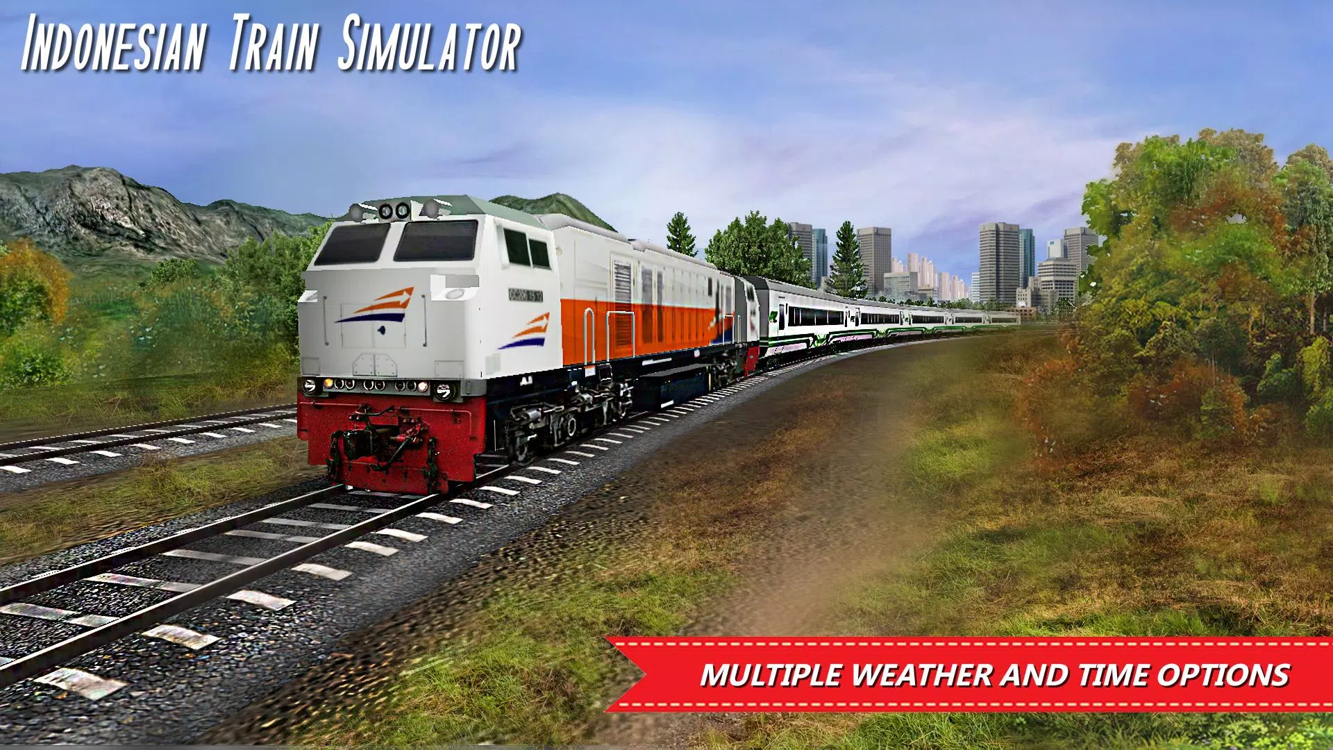 Indonesian Train Sim: Game Screenshot 3