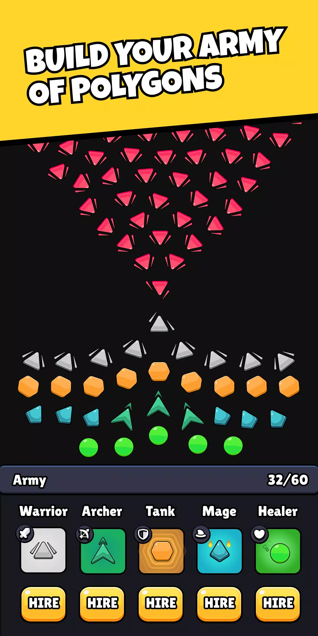 Idle Poly Battle スクリーンショット 1