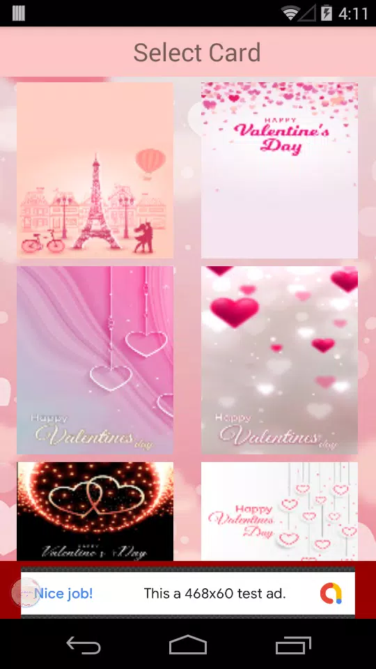 Valentine Greeting Card 2019 Captura de pantalla 3