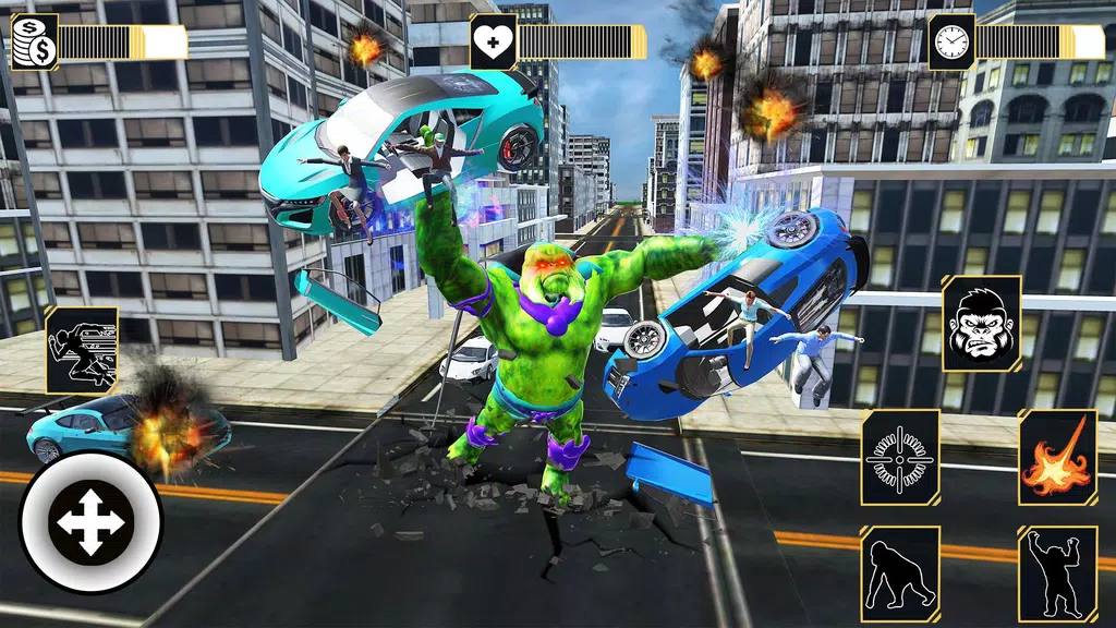 Monster Hero City Battle 스크린샷 1
