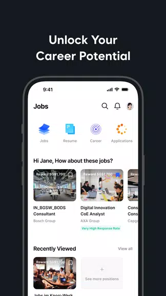 Wanted: Jobs & Career Скриншот 1
