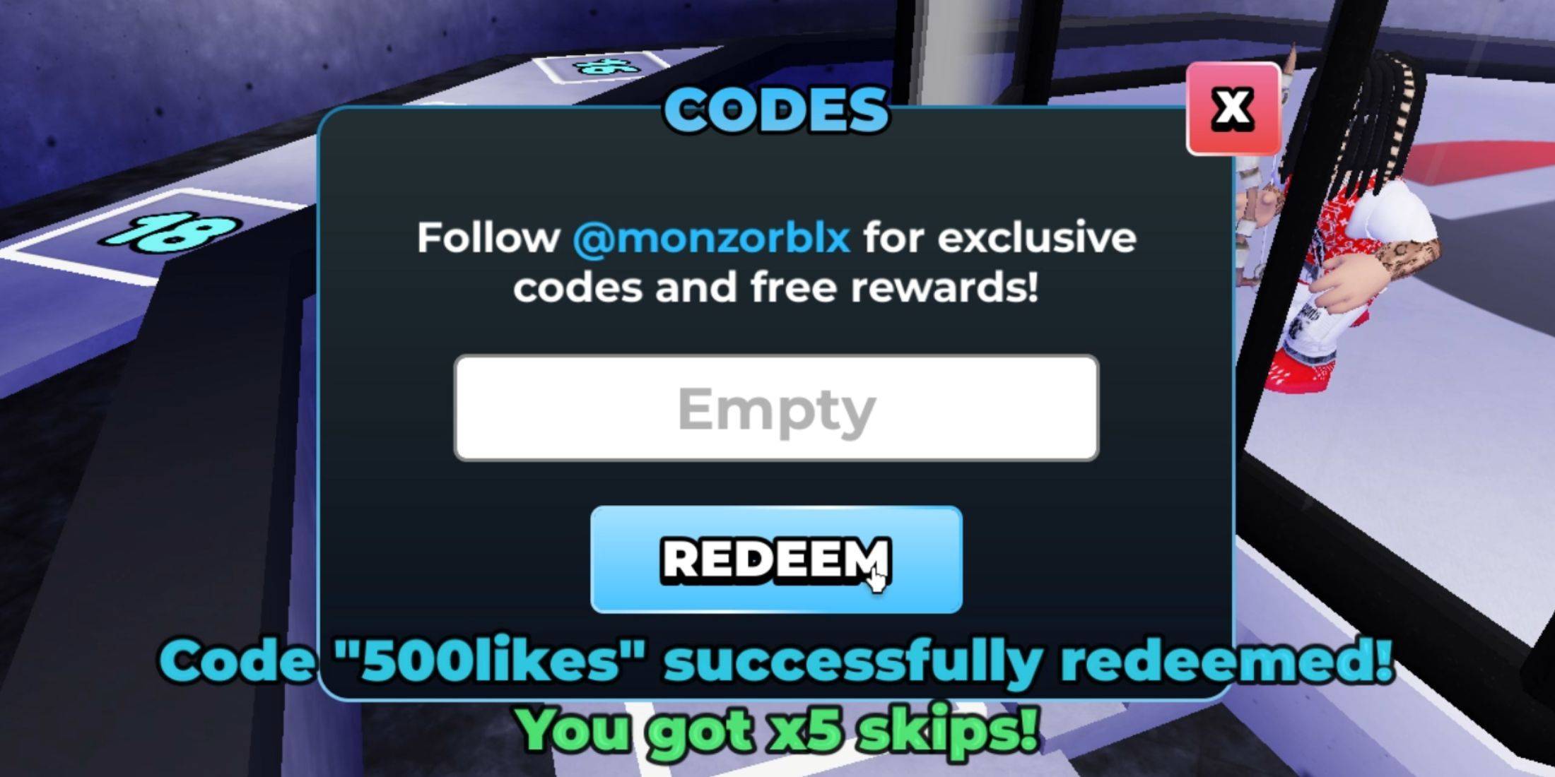 Redeeming Codes