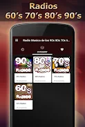 Oldies Radio 60 70 80 90 music Tangkapan skrin 2