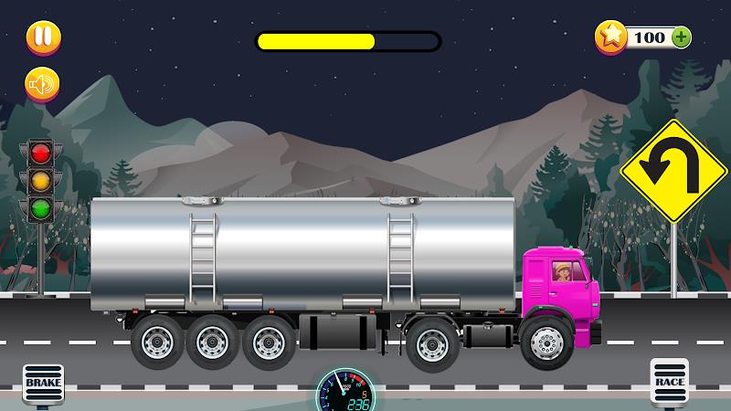 Cargo Truck Driving-Truck Game Ekran Görüntüsü 2